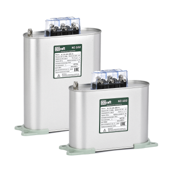 Косинусный конденсатор трехфазный 400В, 10кВАр серии КС-102 DEKraft 50470DEK DEKraft