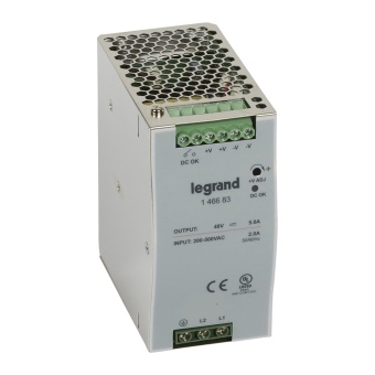 1/2-фазныйИмпульсный источник питания 48В 240Вт5A 146683 Legrand