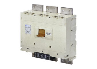 Выключатель автоматический 3п 1600А 50кА ВА55-43 344710 ЭР 660В НР=220В AC передн. подкл.: Al шина; кабель с каб. наконечн. Контактор 1002567 Контактор