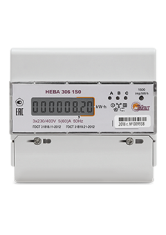 Счетчик НЕВА 306 3ф 5-60А 1 класс точн. ЖКИ Тайпит 6056056