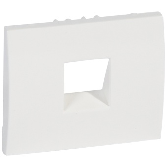 Лицевая панель - Galea Life - для телефонной розетки RJ11 и RJ ISDN - White 777095 Legrand