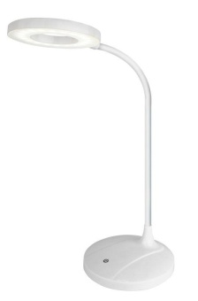 Светильник светодиодный UF-745 C01 7Вт настольный диммир. бел. 14473 Ultraflash