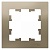 Рамка 1 пост ATLASDESIGN, шампань ATN000501 Schneider Electric