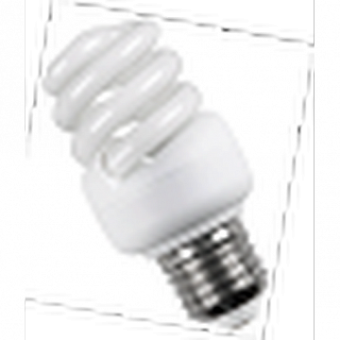 Лампа энергосберегающая КЛЛ спираль КЭЛ-FS Е14 11Вт 6500К Т2 код. LLE25-14-011-6500-T2 IEK