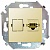 Розетка телефонная 1xRJ11 15, слоновая кость 1591480-031 Simon