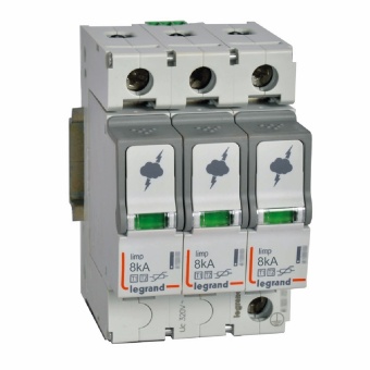 УЗИП T1 8kA 3P 412252 Legrand
