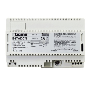Блок питания охранной системы 8DIN 063436 Legrand