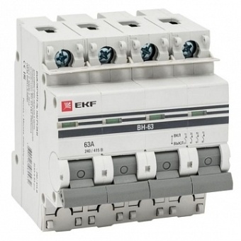 ВН-63, 4P 16А SL63-4-16-pro EKF
