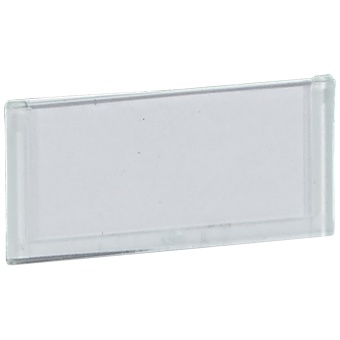 Держатель этикеток - Программа Mosaic - прозрачный - плоский 079152 Legrand
