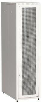 ITK Шкаф сетевой напольный LINEA E 47U 600х1000мм перфорированная передняя дверь задняя металлическая серый LE35-47U61-PM IEK