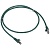 Шнур коммутационный RJ 45 - категория 6 - F/UTP - LSZH - экранированный - 3 м - зеленый 051852 Legrand