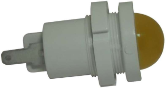 Лампа коммутаторная светодиодная СКЛ12-2-220 желтая 35 Каскад-Электро