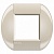 Рамка 1 пост LIVING LIGHT, горизонтальная, кремовый LNB4802CL Bticino