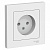 Розетка ATLASDESIGN, скрытый монтаж, белый ATN000140 Schneider Electric