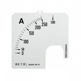 Шкала для амперметра SCL-A1-1500/48 ABB