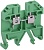 Клемма винтовая КВИ-2,5мм2 зеленая YZN30-002-K06 IEK