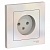 Розетка ATLASDESIGN, скрытый монтаж, жемчуг ATN000440 Schneider Electric