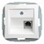 Розетка телефонная 1xRJ11 ДУЭТ, белый WDE000181 Schneider Electric