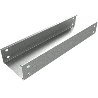 Лоток листовой неперфорированный 100х100 L2000 сталь 0.8мм "СТАНДАРТ" LNE100-100-0.8-2000 HD LO14278 КМ-Профиль