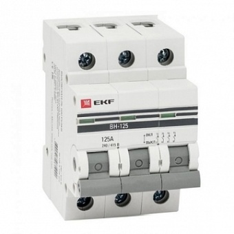 ВН-125, 3P 125А SL125-3-125-pro EKF