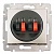 Аудио-розетка VALENA CLASSIC, алюминий 770124 Legrand