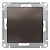 Выключатель 1-клавишный ATLASDESIGN, скрытый монтаж, мокко ATN000611 Schneider Electric