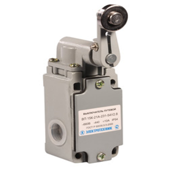 Выключатель путевой ВП15К-21Б-231-54 У2.8 рычаг с роликом прямого действия IP54 ET008079 Электротехник