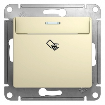 Карточный выключатель GLOSSA, бежевый GSL000269 Schneider Electric