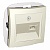 Розетка телефонная 1xRJ11 ДУЭТ, бежевый WDE000281 Schneider Electric