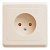 Розетка ETUDE, скрытый монтаж, кремовый PC16-001K Schneider Electric