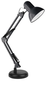 Светильник настольный UF-313 С02 230В 60Вт черн. 14413 Ultraflash