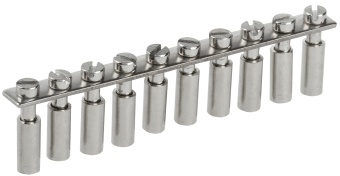 Перемычка центральная для КВИ-4мм2 10PIN YZN30Q-004-10P IEK