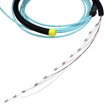 Претерминированная сборка 12 х LC/LC - OM3 - TB - 10 м 132061 Legrand