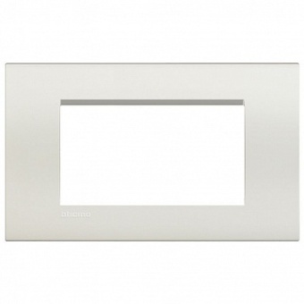 Рамка 4 модуля LIVING LIGHT, белый LNA4804BI Bticino