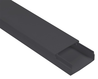 Кабель-канал магистральный 80х40 ЭЛЕКОР черный (10м) EL-KK10-080-040-1-K02 IEK