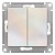 Выключатель 2-клавишный ATLASDESIGN, скрытый монтаж, жемчуг ATN000451 Schneider Electric