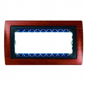 Рамка 5 узких модулей 82, вишня 82855-61 Simon