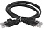 ITK Коммутационный шнур (патч-корд) кат.6 UTP PVC 10м черный PC09-C6U-10M IEK