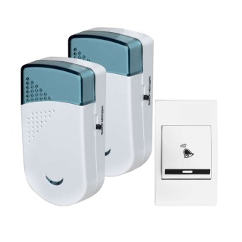 Звонок беспроводной Колибри 32 мел. 150м 2 звонка 2АААх1.5В КБ-03Б Тритон