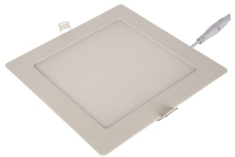 Светильник светодиодный встраиваемый ДВО-15 Вт 1100 Лм 4000К квадрат IP20 монтажный d155х155 мм 170х170х22 мм 180-265 В Slim 940111215 Gauss