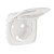 Valena ALLURE.Лицевая панель розетки 2К+З с крышкой.Белая 754845 Legrand