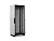 VX IT Шкаф 800x2000x1000 42U standard обзорная и глухая двери на вент.цоколе 100мм со стенками 19" профили спереди/сзади 5309156 Rittal