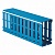 Короб перфорированный, синий RL12 100x100 (упак. 8м) 00271RL DKC
