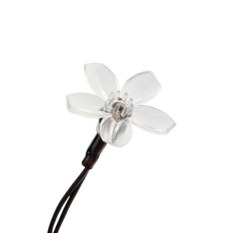 Светильник светодиодный Каскад Ночной букет 4м с солнечн. панелью и аккумулятором плюс 2м 602-270 Lamper