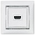 Розетка HDMI VALENA CLASSIC, белый 770085 Legrand