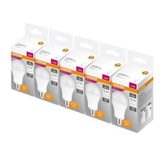 Лампа светодиодная Value CLA125 13W/840 13Вт E27 230В FR (уп.5шт) OSRAM