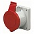 Розетка панельная IP44 32A 3P+E+N 400В (упак. 10шт) DIS4223267 DKC