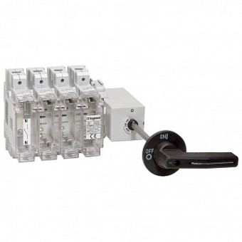 Стандартная поворотная рукоятка - для выключателей-разъединителей SPX-D номиналом 160 A 605120 Legrand