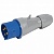 Вилка прямая - P17 Tempra Pro - IP 44 - 200/250 В~ - 32 A - 3К+З 555235 Legrand