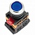 Кнопка 22 мм²  230В, IP40, Синий ablfs-22-b  EKF
